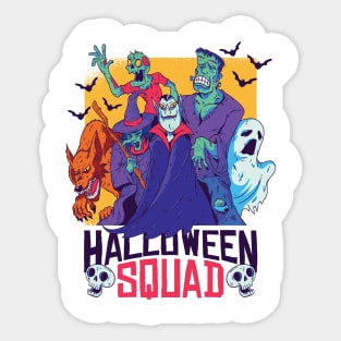 Halloween Squad Sticker